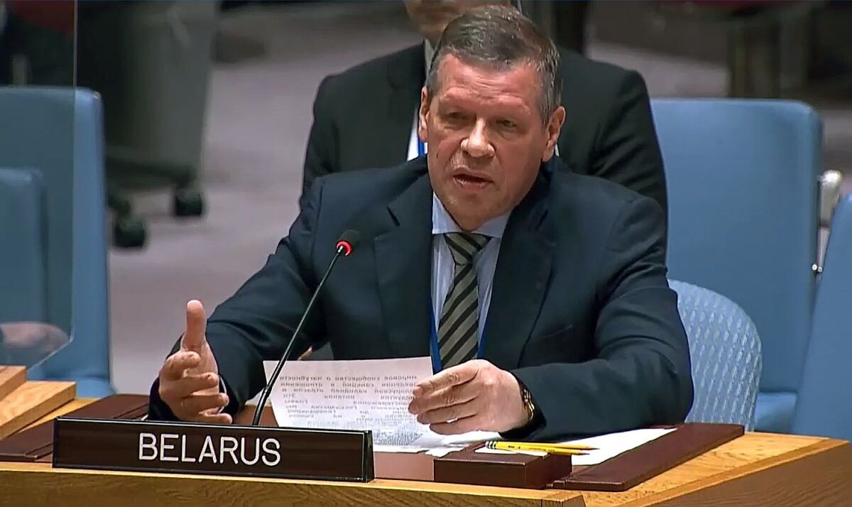 Серьезный выпад: представитель Беларуси при ООН Рыбаков дерзко обратился к Западу