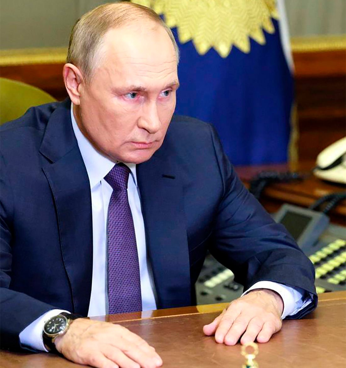 Путину не хватило воздуха во время заявления о "теракте" на Крымском мосту